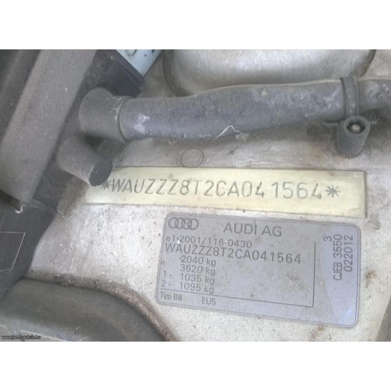 2012 Audi A5 B8 Sportback - 1.8 TFSI - CJE motorkódú benzin, manuális - KULCS és OKMÁNYOK nélkül!